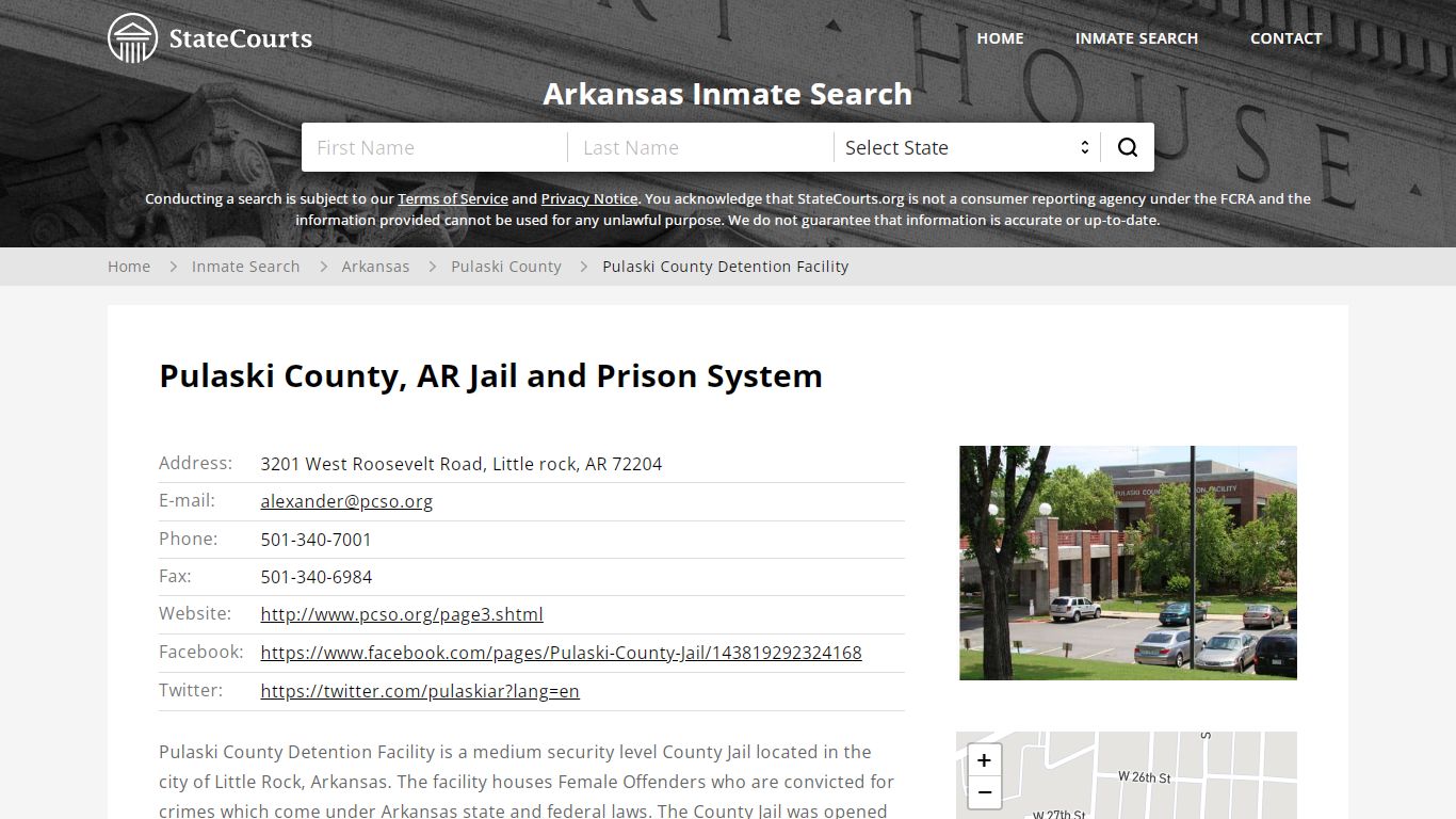 Pulaski County Detention Facility Inmate Records Search ...